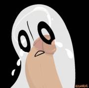 Here comes Napstablook. Same as usual.
