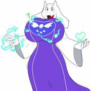 Some SFW ecchi Toriel images to be used for Valve game sprays