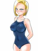 Android 18 swimsuit