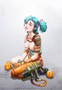 Bulma giving a little wink [anotherartistmore]