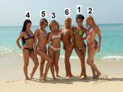 6 A-cups in bikinis ranked