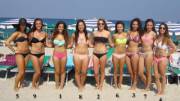 Nice young bikini babes ranked, but in real life I'd be happy with any of them!