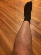 Doesn't [m]y ankle sock [m]ake you ladies wet with anticipation?
