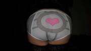 Portal panties!!! I make a great companion cube :D (requested xpost)