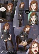 A fun Little comic about the perverted world of Hogwarts [Hairy potter-Ginny, Hermione, Lavender, Luna, Pansy, Romilda, Ron, Parvati, Cho, Harry](Stormfeder) {X-post r34}