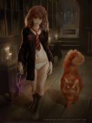 Hermione In The Library (GedeonAndHisCoolChicks)