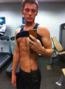Brent Corrigan is Working Out