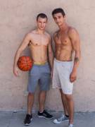 Ashton Dale &amp; Brett Swanson Play Basketball