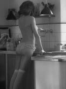 Hot in the kitchen.