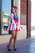 USO Girl from Captain America
