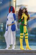 Rogue and Mystique by Ryoko Demon and Rei Doll