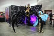 Rachnera cosplay from Monster Musume, yes she built the spider body too