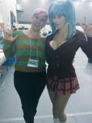 Another of Ryofu Housen cosplay @ ATLANTI-CON with Erin Fitzgerald (Voice Actor)
