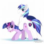 Gross, they're brother and sister [Alicorn Twilight][Shining Armor][M/F][incest] (artist: kohtek)