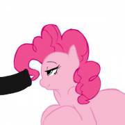 Pinkie Pie licking dick [M/F] (artist: moshont)