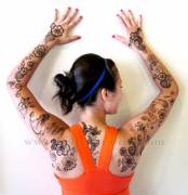 Henna - Sleeves and Shoulders
