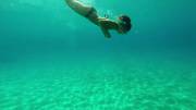 Flip underwater
