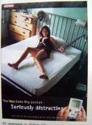 GameBoy: seriously distracting ad