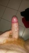 My ginger boner with some nice wild pubes