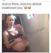 Almost swallowed