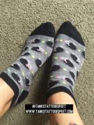 cute little smelly ankle socks
