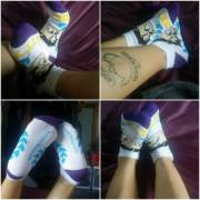 Photo collage of my Betty Boop Socks =)