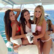 Three on a boat