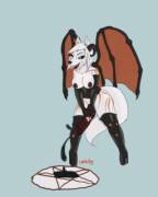 Sexy, sinister succubus vixen [DatBadger and me]