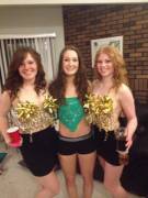 Three party girls