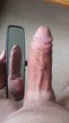 Found a rear view mirror! Two views in one!