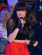 Carly Rae Jepson on New Years Eve
