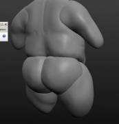 I started sculpting a 3D chub model. Tell me what you think
