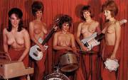 Seriously, we need a modern-day topless girl band