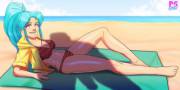 Botan gets some anal loving at the beach (pumpkinsinclair) [Yu Yu Hakusho]