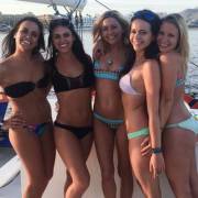 Five on a boat
