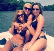 Boating trio