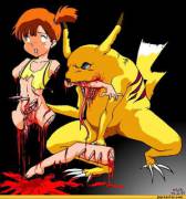 A gem from /r/FiftyFifty: misty getting eaten alive by pikachu