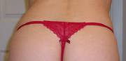 My new red thong