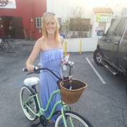 Blonde and a Bike