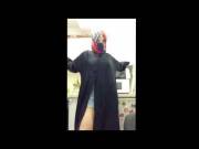 Non-nude video: Sexy Arab Girl Dances in Abaya