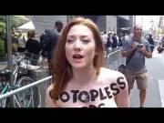 Rachel Jessee discusses GOTOPLESS DAY PRIDE PARADE NYC