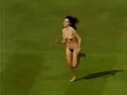 Sheila Nicholls Streaking at Lords Cricket Ground, London, 29th May 1989. [x-post /r/NudeOnTV]