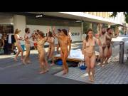 Swedish Street Performance - nudity throughout