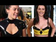 Women Wear Latex For The First Time