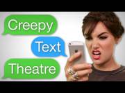 Sasha Grey reads creepy text messages. SFW