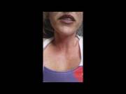Sexy Mature/Cougar - Stretching with Mouth Sounds, Gum Chewing - check her other vidz!