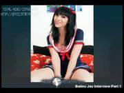 Bailey Jay being interviewed by Nudereviews.com