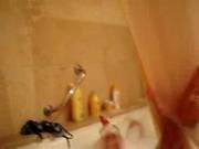 Dutch Girls in Bathroom [Small Tub Slips at Beginning; Cameragirl @ 0:49 &amp; 2:56]