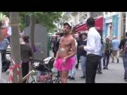 Topless Lesbians at Gay Pride Parade [1:47 &amp; On]