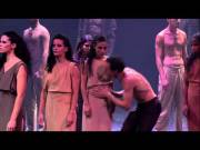 Nudity and intense music in the climax to "The Rite of Spring"